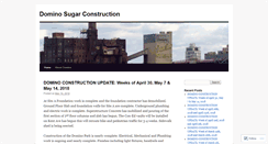 Desktop Screenshot of dominosugarconstruction.com